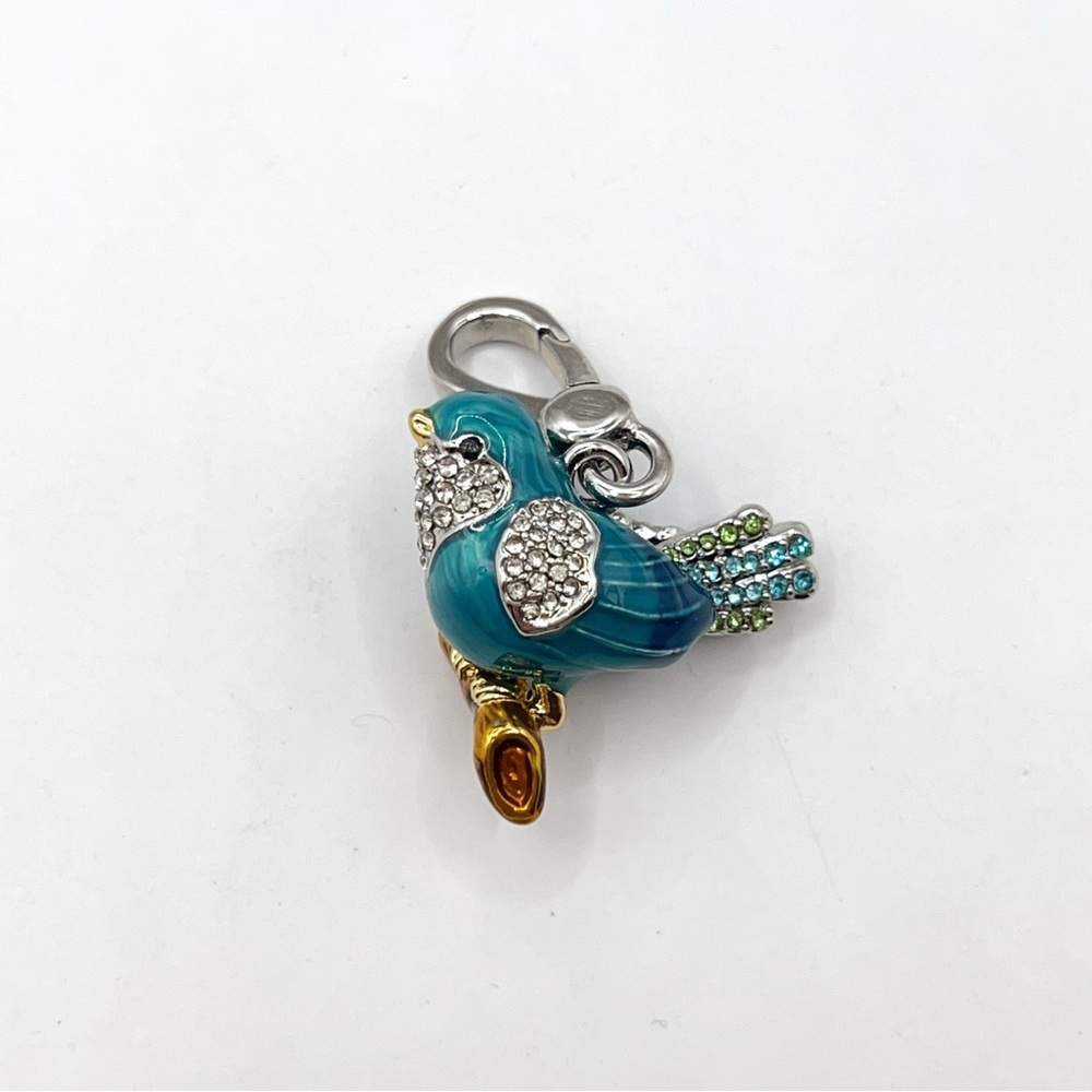 Juicy Couture blue bird charm